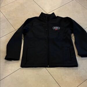 Black Audi Logo Jacket